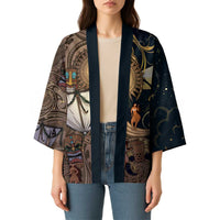 Hawaii Makahiki Kimono Polynesian Sky And Earth DT05 - Polynesian Pride