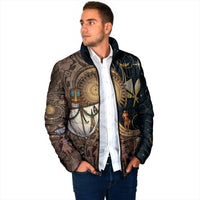 Hawaii Makahiki Padded Jacket Polynesian Sky And Earth DT05 - Polynesian Pride