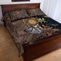 Hawaii Makahiki Quilt Bed Set Polynesian Sky And Earth DT05 - Polynesian Pride