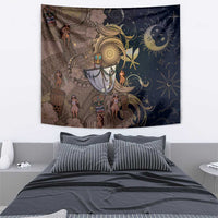 Hawaii Makahiki Tapestry Polynesian Sky And Earth DT05 - Polynesian Pride