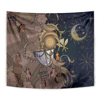 Hawaii Makahiki Tapestry Polynesian Sky And Earth DT05 - Polynesian Pride