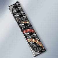 Hawaii Palaka Niihau Shell Lei Auto Sun Shade Tropical Island Plaid Patterns DT05 - Polynesian Pride