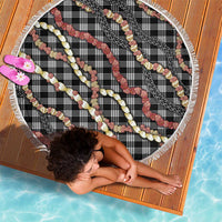 Hawaii Palaka Niihau Shell Lei Beach Blanket Tropical Island Plaid Patterns DT05 - Polynesian Pride