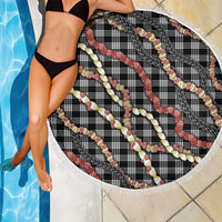 Hawaii Palaka Niihau Shell Lei Beach Blanket Tropical Island Plaid Patterns DT05 - Polynesian Pride