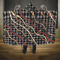 Hawaii Palaka Niihau Shell Lei Hooded Blanket Tropical Island Plaid Patterns DT05 - Polynesian Pride