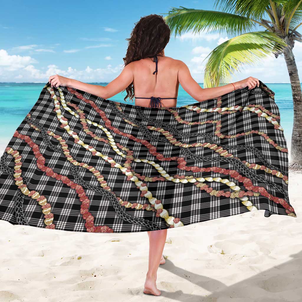 Hawaii Palaka Niihau Shell Lei Sarong Tropical Island Plaid Patterns DT05 - Polynesian Pride