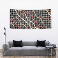 Hawaii Palaka Niihau Shell Lei Tapestry Tropical Island Plaid Patterns DT05 - Polynesian Pride
