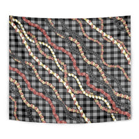 Hawaii Palaka Niihau Shell Lei Tapestry Tropical Island Plaid Patterns DT05 - Polynesian Pride