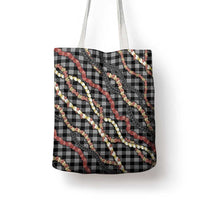Hawaii Palaka Niihau Shell Lei Tote Bag Tropical Island Plaid Patterns DT05 - Polynesian Pride