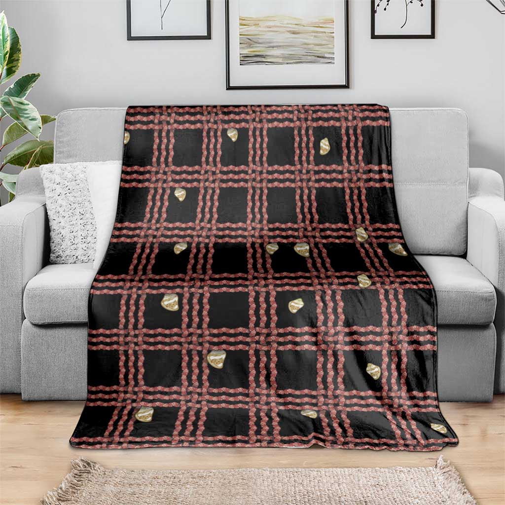 Hawaii Palaka Kahelelani Shell Lei Costume Blanket Plaid Patterns DT05 - Polynesian Pride