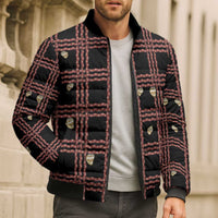 Hawaii Palaka Kahelelani Shell Lei Costume Bomber Puffer Jacket Plaid Patterns DT05 - Polynesian Pride