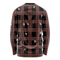 Hawaii Palaka Kahelelani Shell Lei Costume Long Sleeve Shirt Plaid Patterns DT05 - Polynesian Pride