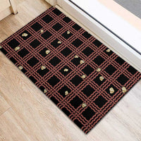 Hawaii Palaka Kahelelani Shell Lei Costume Rubber Doormat Plaid Patterns DT05 - Polynesian Pride