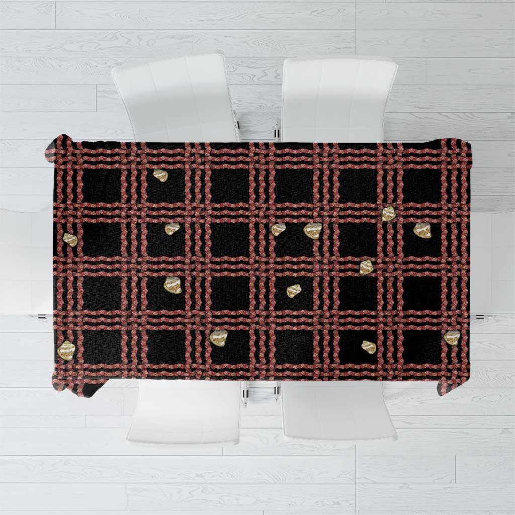 Hawaii Palaka Kahelelani Shell Lei Costume Tablecloth Plaid Patterns DT05 Black - Polynesian Pride