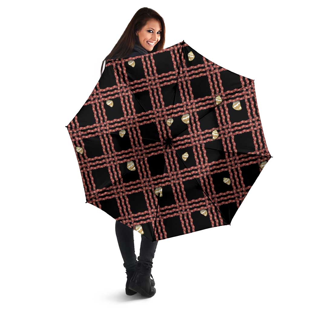 Hawaii Palaka Kahelelani Shell Lei Costume Umbrella Plaid Patterns DT05 - Polynesian Pride