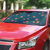 Hawaii Monstera Auto Sun Shade Hibiscus Flowers Simple Style DT05 - Polynesian Pride