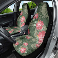 Hawaii Car Seat Cover Green Polynesian Monstera Patterns DT05 - Polynesian Pride
