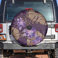 Hawaii Spare Tire Cover Purple Polynesian Monstera Patterns DT05 Purple - Polynesian Pride