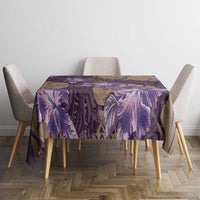 Hawaii Tablecloth Purple Polynesian Monstera Patterns DT05 - Polynesian Pride