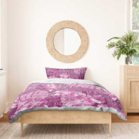 Hawaii Bedding Set Magenta Polynesian Monstera Patterns DT05 - Polynesian Pride