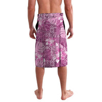 Hawaii Lavalava Magenta Polynesian Monstera Patterns DT05 - Polynesian Pride