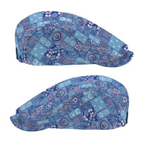 Federated States of Micronesia Merry Christmas Jeff Hat Pacific Patchwork Xmas Vibes LT9 - Polynesian Pride