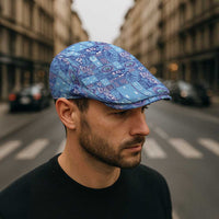 Federated States of Micronesia Merry Christmas Jeff Hat Pacific Patchwork Xmas Vibes LT9 - Polynesian Pride
