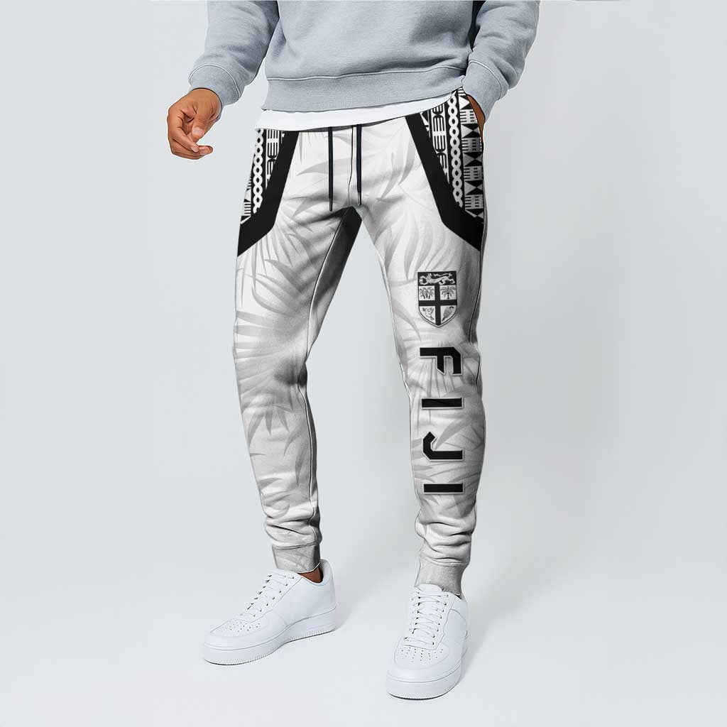 Fiji 2026 Rugby Jogger Pants Fijian Tapa Pattern