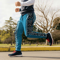 Fiji Bati Jogger Pants Bati Island Warrior Geometry LT9 - Polynesian Pride