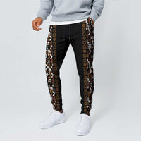 Fiji Bati Jogger Pants Masi-inspired Tapa Pattern