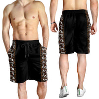 Fiji Bati Shorts for Men Masi-inspired Tapa Pattern LT9 - Polynesian Pride