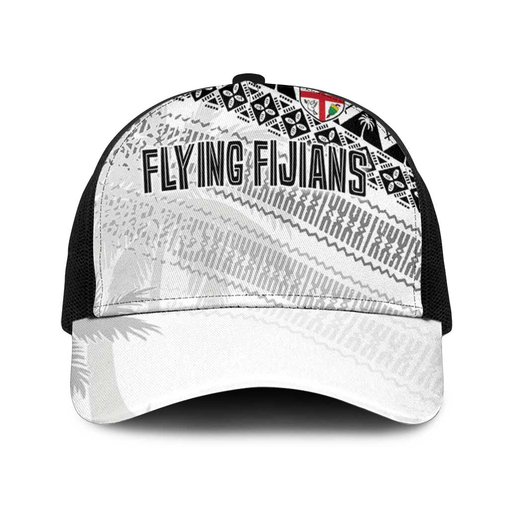 Fiji Rugby Kaiviti Masi Baseball Net Cap Black LT7 One Size Black Black - Polynesian Pride
