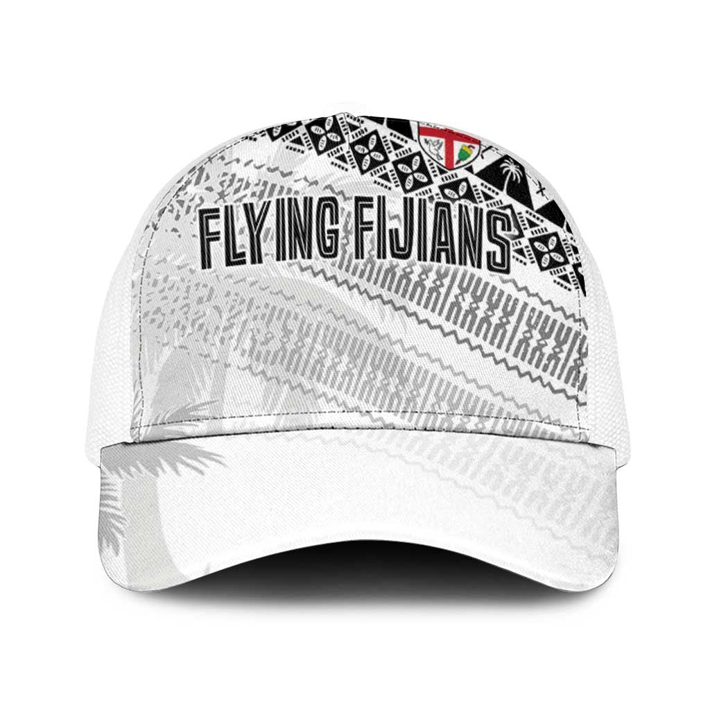 Fiji Rugby Kaiviti Masi Mesh Trucker Cap Black LT7 One Size White Black - Polynesian Pride