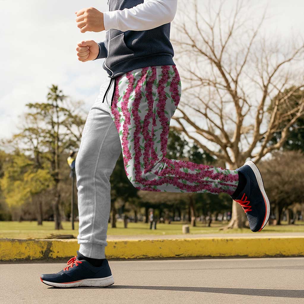 Hawaii Aalii Lei Jogger Pants Aalii Ku Makani LT01 - Polynesian Pride