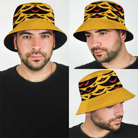 Hawaii Ahu Ula Inspired Bucket Hat Yellow Version