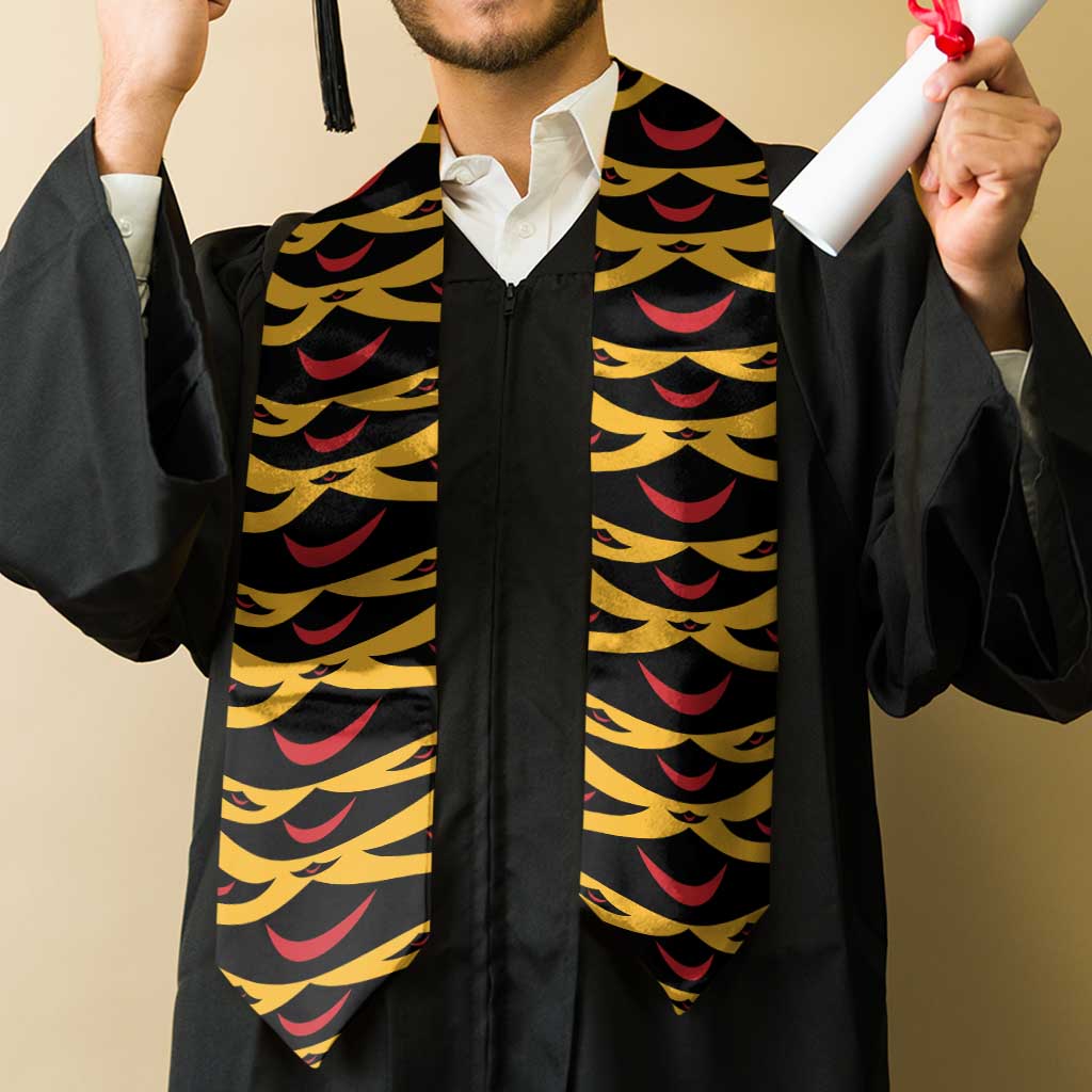 Hawaii Ahu Ula Inspired Graduation Stole Yellow Version LT05 - Polynesian Pride