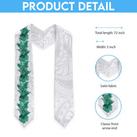 Hawaii Tropical Leaves Graduation Stole Polynesian Pattern LT01 - Polynesian Pride