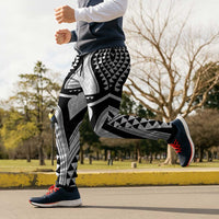 Hawaiian Kakau Art Tattoos Aquaman Style Jogger Pants White Version LT03 - Polynesian Pride