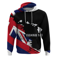 Custom Hawaiian Flag Hawaii Map Nei Polynesian Hoodie Classic Style Unisex Art - Polynesian Pride