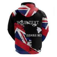 Custom Hawaiian Flag Hawaii Map Nei Polynesian Hoodie Classic Style - Polynesian Pride