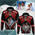 Custom Photo Tonga Hoodie Polynesian Pattern Mixed Ngatu Kupesi CTM09 - Polynesian Pride