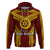 Custom Tonga High School Zip Hoodie Yellow Style LT6