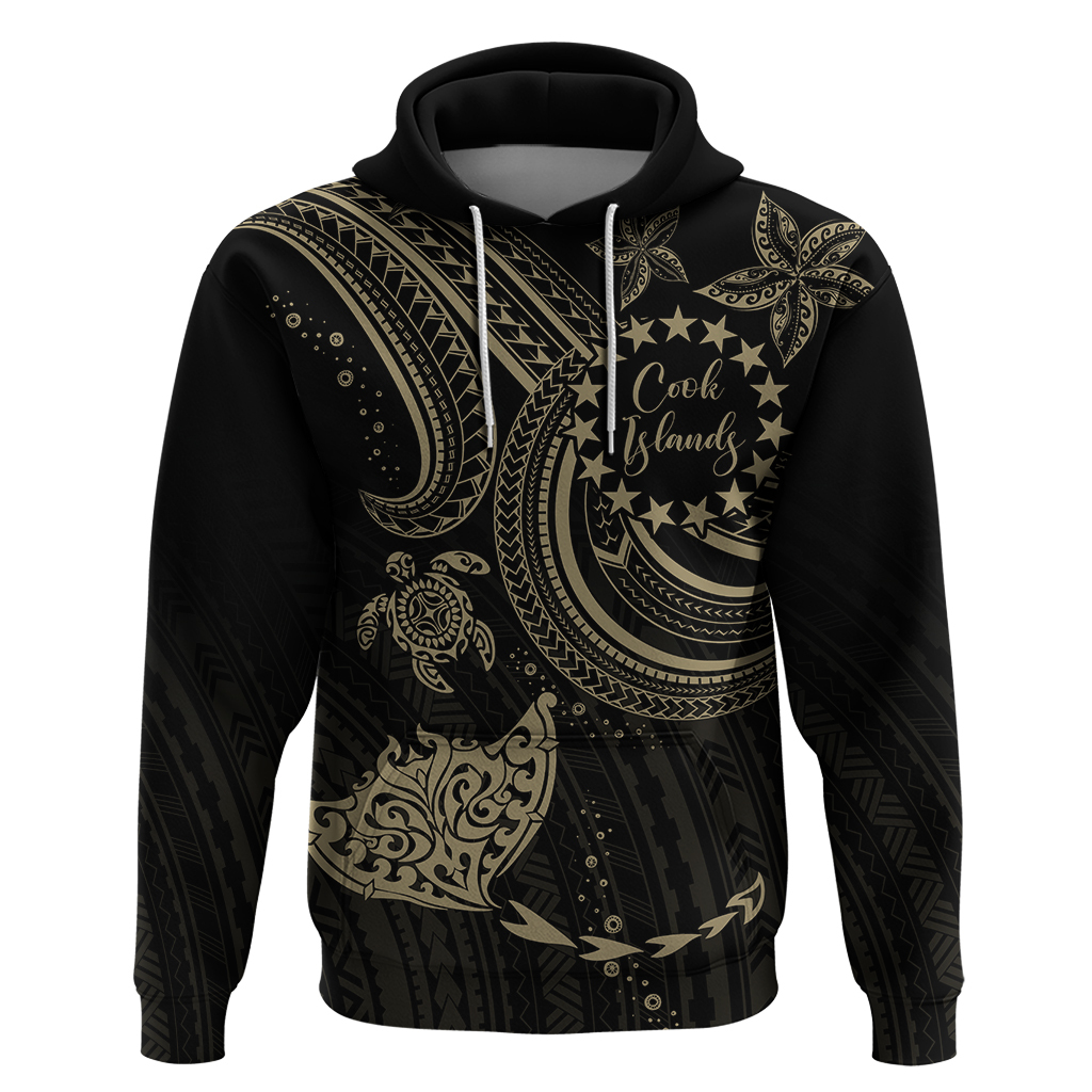 CUSTOMER REQUEST - Gold Manta Ray - 22/11/2024 - Hoodie - LT03 - Polynesian Pride