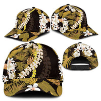 Kula Aloha Hawaii Lei Classic Cap Tropical Flowers Elegant Vibe LT14 - Polynesian Pride