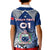 Custom Samoa Rugby Kid Polo Shirt Toa Samoa Myriad Patterns LT01 - Polynesian Pride