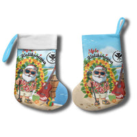 Hawaii Golf Christmas Stocking Mele Kalikimaka Funny Golfer Santa LT01 - Polynesian Pride