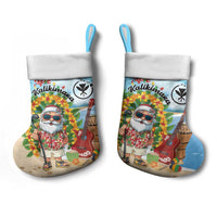 Hawaii Golf Christmas Stocking Mele Kalikimaka Funny Golfer Santa LT01 - Polynesian Pride