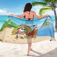 Hawaii Golf Christmas Sarong Mele Kalikimaka Funny Golfer Santa LT01 - Polynesian Pride