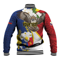 Personalized Philippines Baseball Jacket Filipino Araw ng Kalayaan LT01 - Polynesian Pride