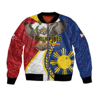 Personalized Philippines Bomber Jacket Filipino Araw ng Kalayaan LT01 Unisex Multicolor - Polynesian Pride